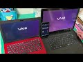 HDDからSSDに換装修理した古いVAIOパソコンSVF15N vs S11 VAIO新パソコンの立ち上がり速度!! SSD speed comparison