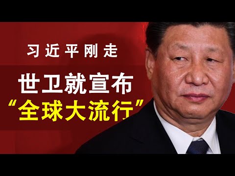 天亮时分：习近平前脚刚走，世界生卫组织即宣布“全球大溜行”；川普的经济刺激与中共的二次甩锅（政论天下第130集 20200311） 