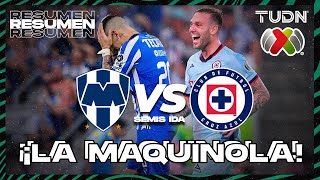 Resumen | Monterrey vs Cruz Azul | CL2024  Liga Mx  Semifinal IDA | TUDN
