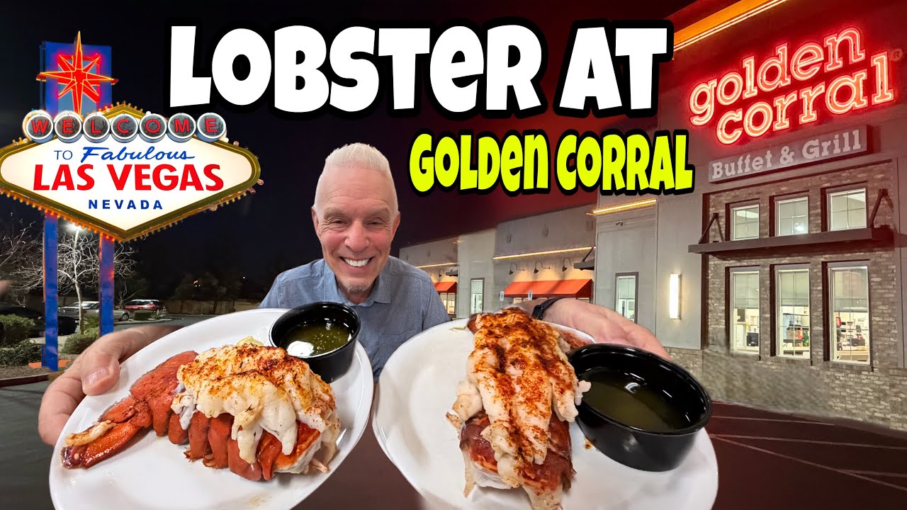 Golden Corral Las Vegas Had LOBSTER?! $7.99?! 🦞
