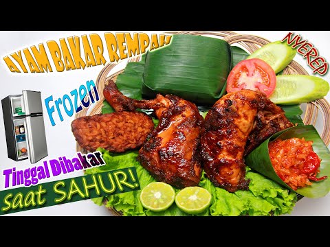 Rahasia Dapur Masak Ayam Bakar Simple - Resep Ayam Panggang Rempah - Ayam Bakar Frozen - Kecap - enak Yang Bergizi