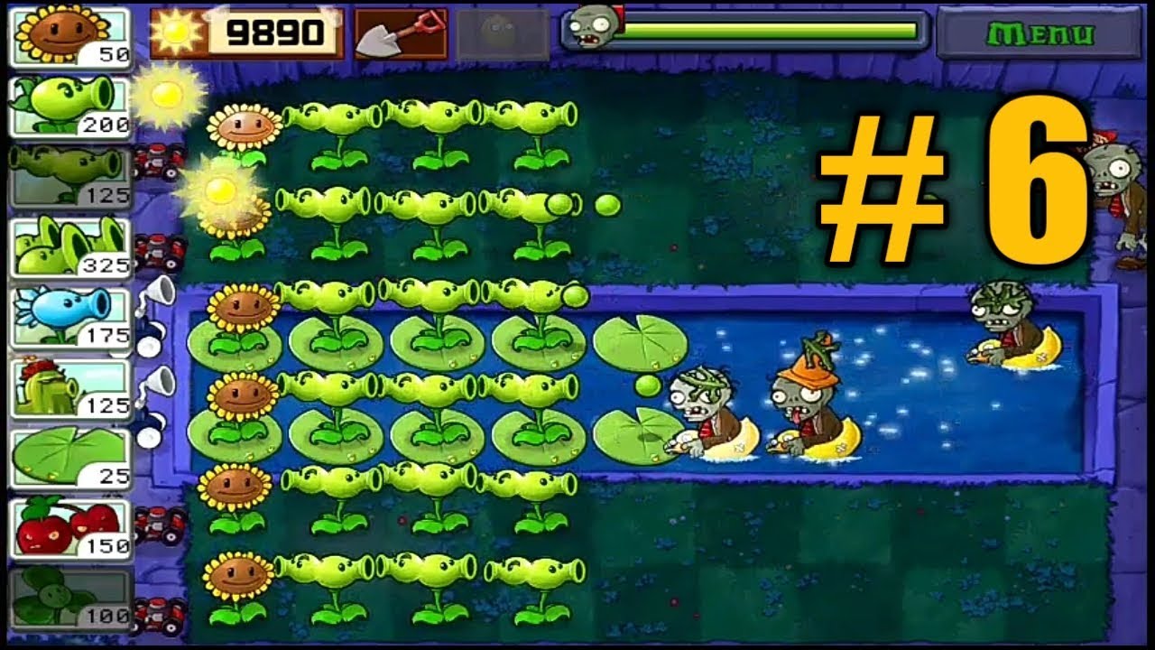 Plants Vs Zombies Mod_Full SPLIT PEA YouTube