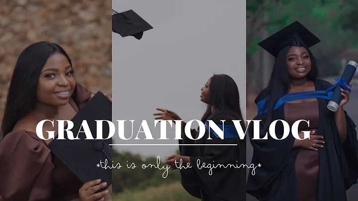 I graduated!!! | grwm, photoshoot & unboxing | vlog