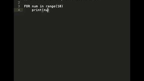 Pseudocode simple For loop