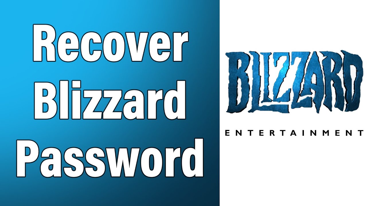 How to Reset & Recover Forgotten Blizzard Password? Battle Net