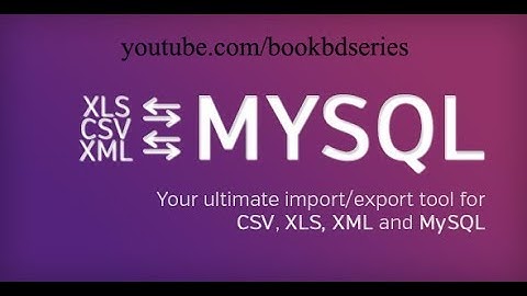 How to export and import database from MYSQL | Data backup Bangla tutorial