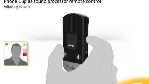 User guide Cochlear™ Wireless Phone Clip