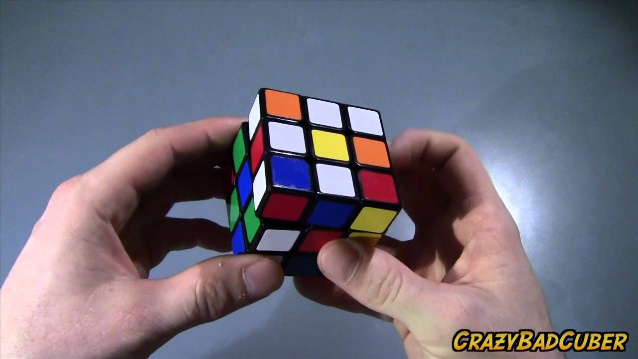 How To Solve A 3x3 Rubiks Cube For Beginners White Cross Youtube