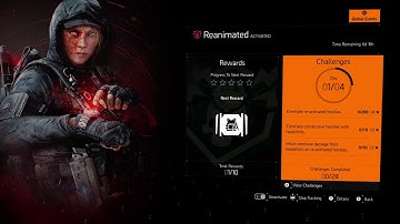 The Division 2: Reanimated Global Event Explained (Details & Gameplay)