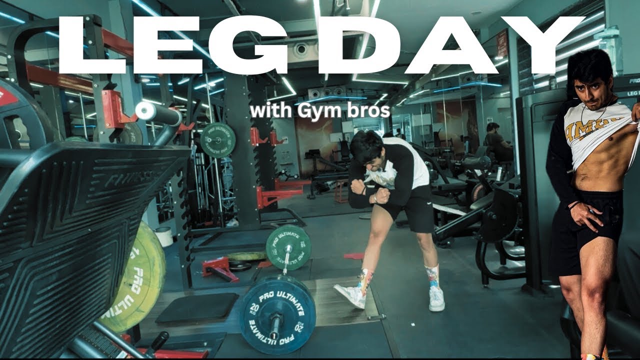 Leg Day for Growth | workout with Gym bro | episode- 14 - YouTube