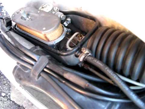 P200E engine being killed by starter fluid