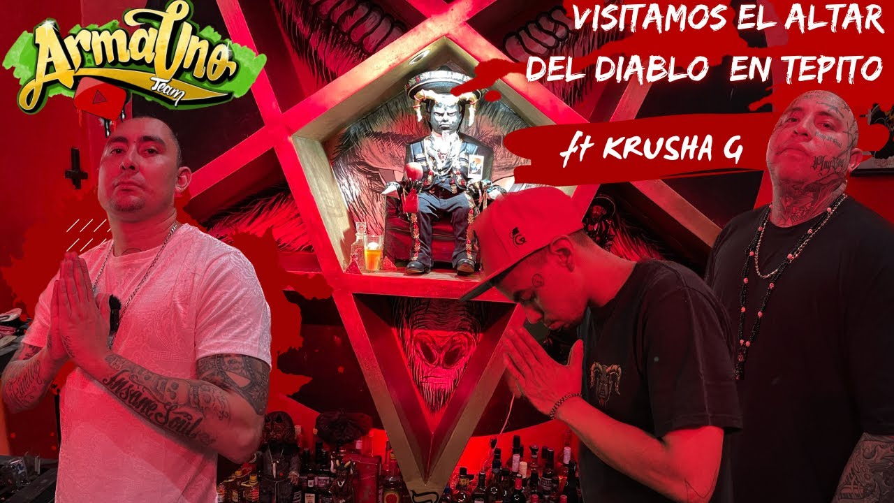 Fuimos al ALTAR DEL DIABLO en TEPITO 🔥ft @KrushaG en @angelitonegro6278