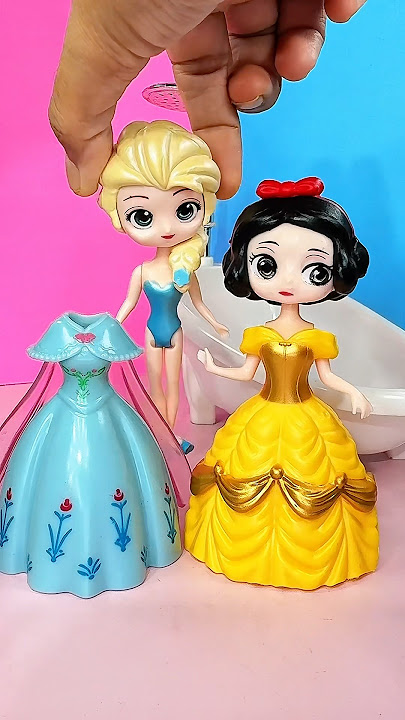FROZEN ELSA ~ SNOW WHITE π₯° #shorts #fidgets #satisfying #viralvideo #viralshorts #disneytoys