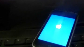 How to fix iphone 3GS stuck on apple logo won