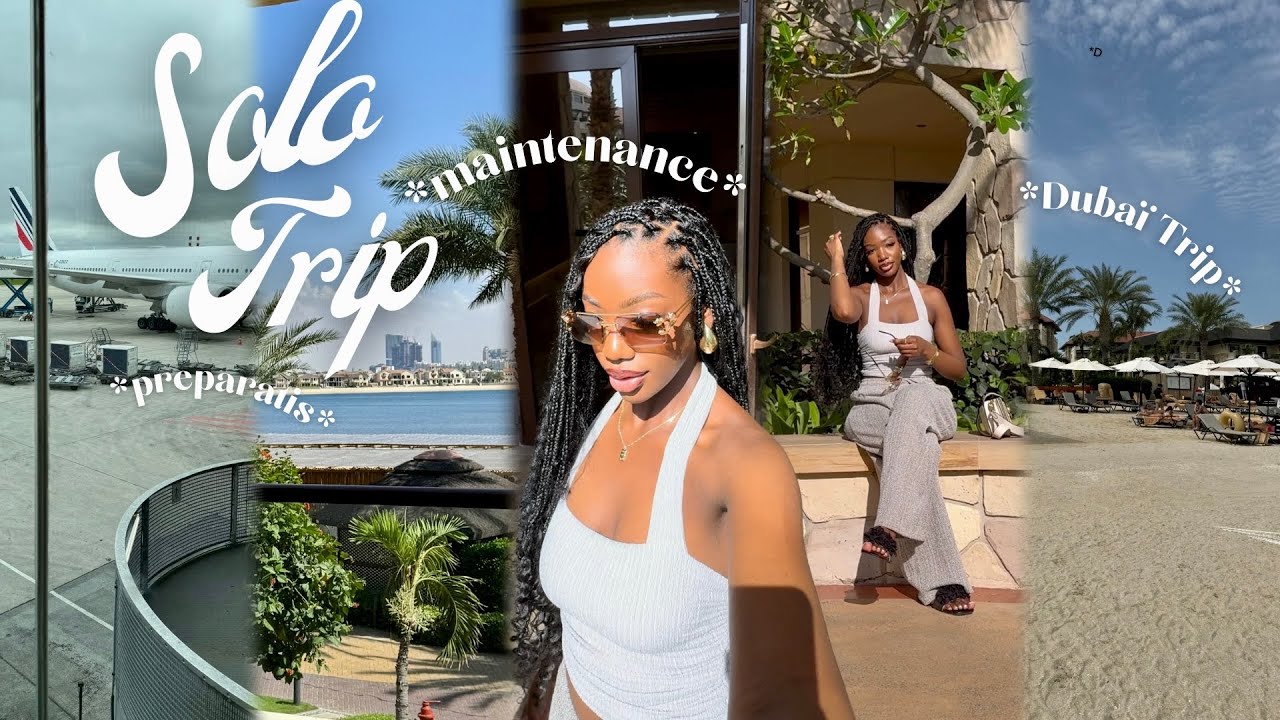 SOLO TRIP VLOG MON DPART  DUBA SANS BILLET RETOUR   maintenance preparatifs