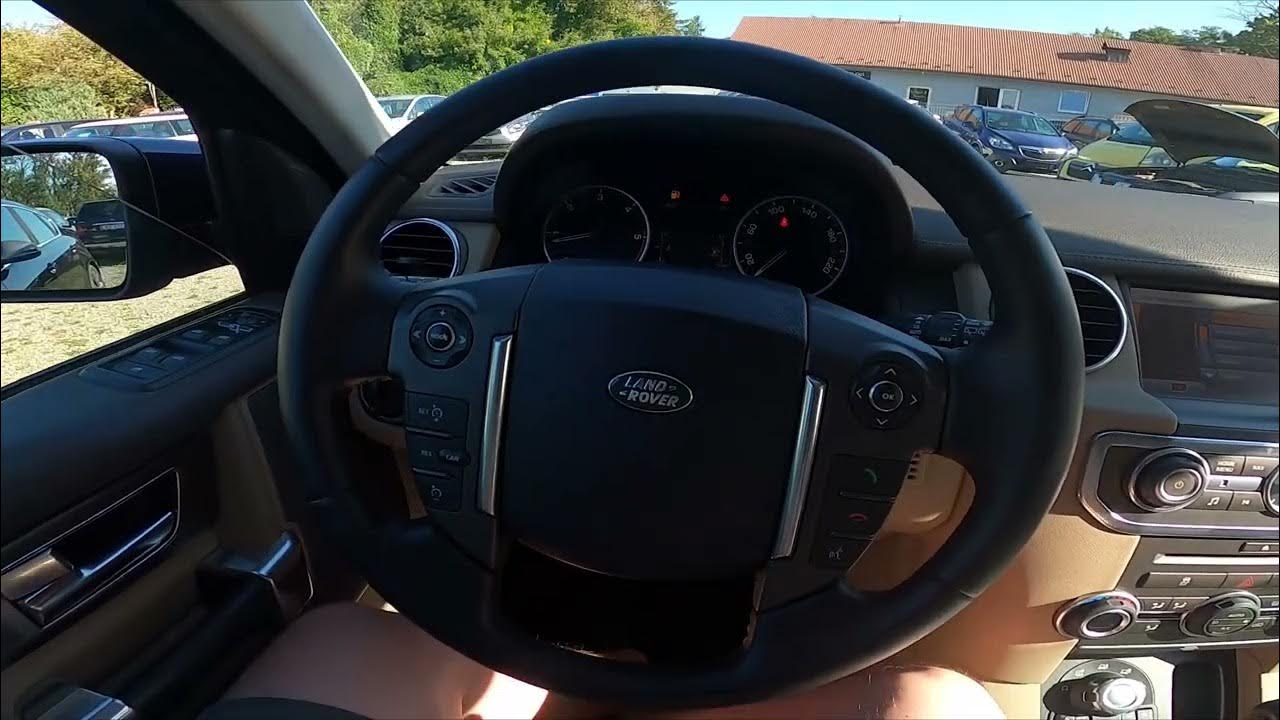 How to change system language in land rover discovery iv 2010 2016