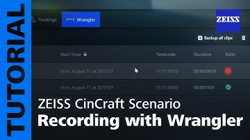 ZEISS CinCraft Scenario | Tutorial 14 | Wrangler