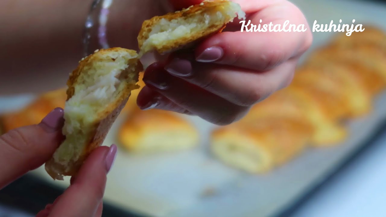 TROUGLIĆI SA SIROM I ŠUNKOM NA BRZ I JEDNOSTAVAN NAČIN!