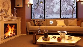 Happy New Year 2023, Winter Warm Coffee Bossa Nova, Soft Background Music screenshot 5