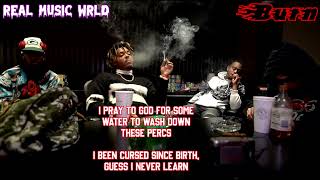 Juice WRLD - BURN (Lyrics Video)