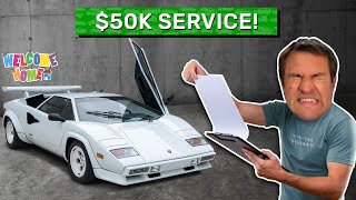 Даг потратил $50,000 на ремонт своего Lamborghini Countach