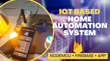 IoT Based Home Automation System Using NodeMCU, Firebase and MIT App Inventor