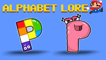 Alphabet Lore (A-Z...) vs Number Snake | Phonics Letter "P" | GM Animation