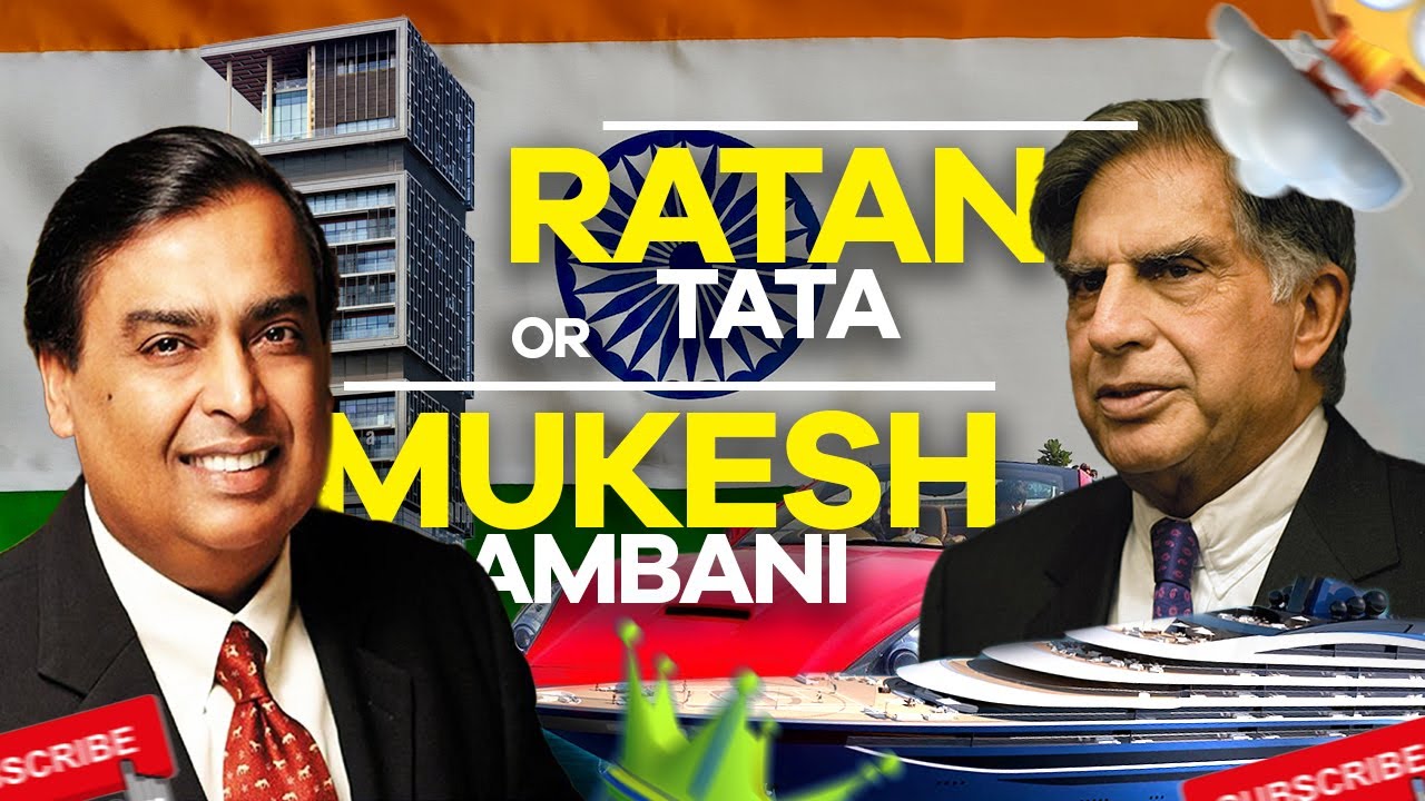 TATA VS AMBANI | WHO IS MORE RICHER? - YouTube