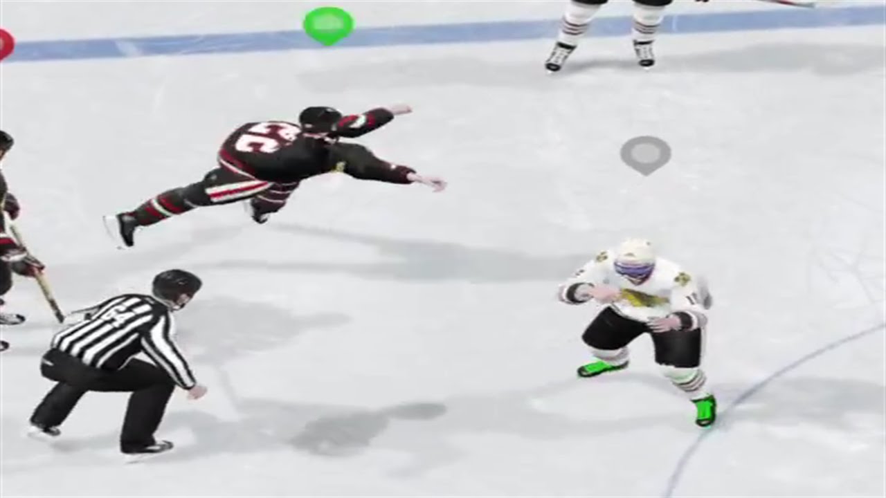 nhl 16 how to fight