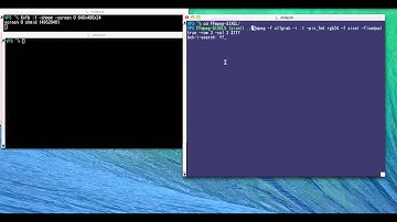 mlterm on mlterm over SSH with SIXEL control sequence