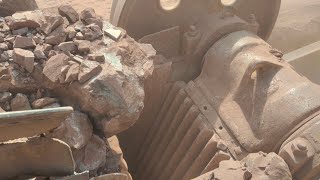 Super Giant Stone Crusher in Exclusive Action|Gigentic crusher in action|Stone crusher at work#Asmr