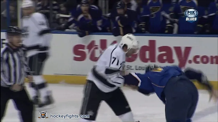 Jordan Nolan vs Wade Redden Feb 11, 2013