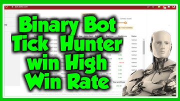 🤖 Binary Bot Tick Hunter🔥 High Win Rate🔥 Free Download