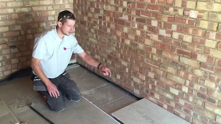 Installing a chipboard floating floor with TP Building
