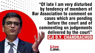 Loyalty Of Lawyers Must Be With Courts & Constitution : CJI DY Chandrachud