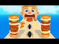 Sandwich Runner - SpeedRun All Levels Gameplay Walkthrough Android,ios New Update NBA29