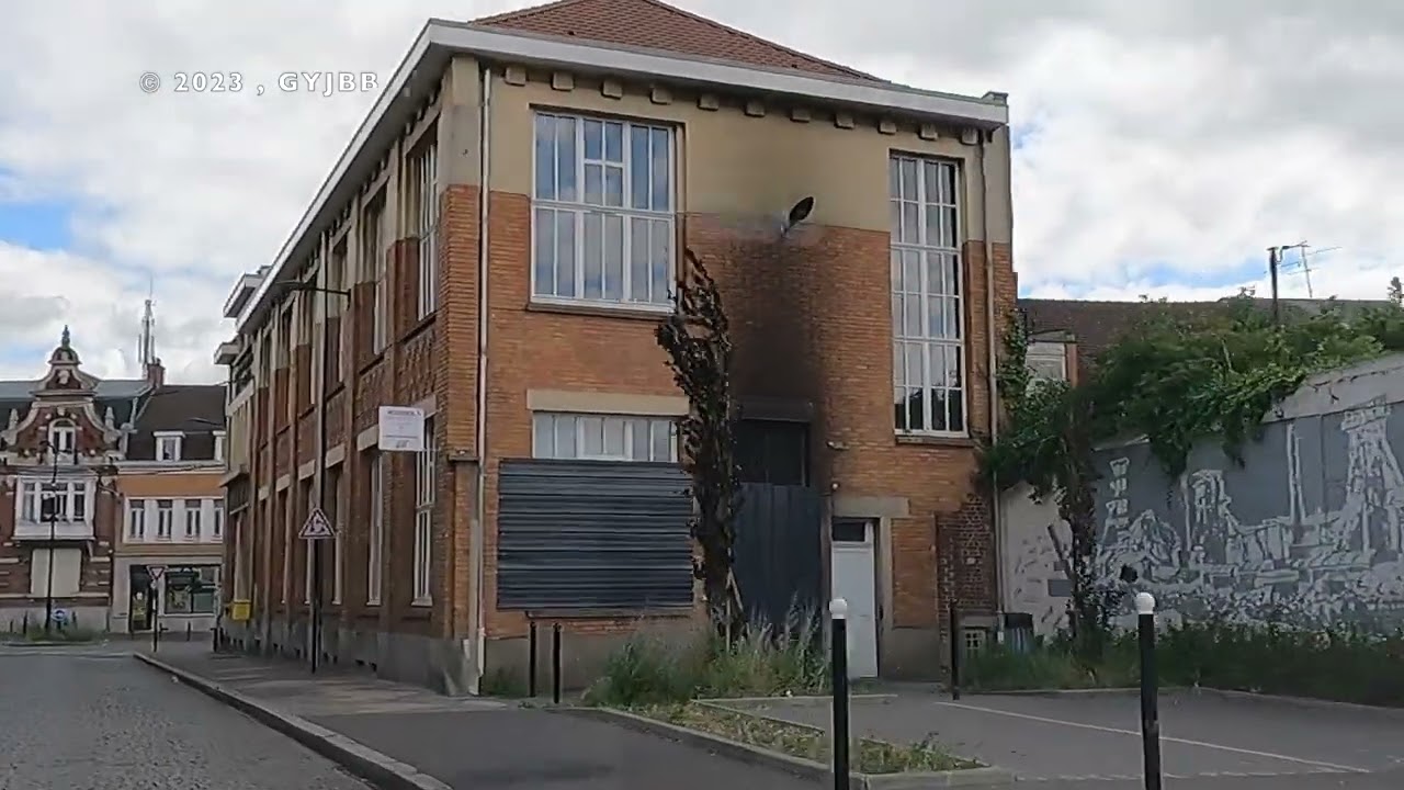 Denain / Wattrelos ( Nord ) , état des lieux au lendemain des émeutes urbaines ( Juillet 2023 )