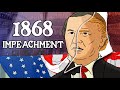 Why was the First President Impeached? | Animated History