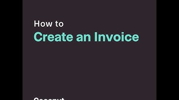 How to Create an Invoice with Coconut