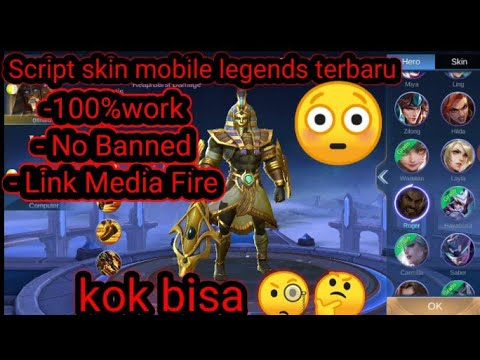 mobile legend script skin mobile legend script skin