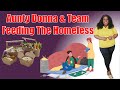 Aunty donna  team feeding the homeless