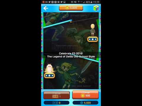 Miitomo Drop: The Legend Of Zelda Old-School Style (Easy)