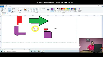 #how  to Work with MS Paint: A Step-By-Step Tutorial for Beginners (Part 04), #how #computercourse