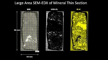 [Materials] Large Area SEM-EDX of a Mineral Thin Section