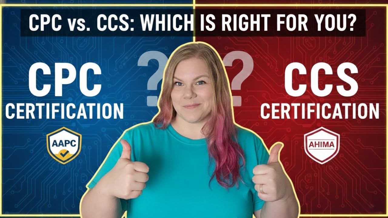 CPC vs CCS: Which Medical Coding Certification is Right for You? - YouTube
