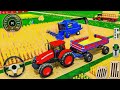 Modern Tractor Farming Driving Simulator 3D - New Tractor Games - Android Gameplay