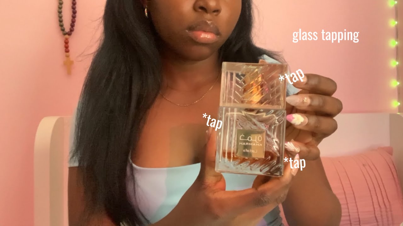 Asmr glass tapping and scratching 💕