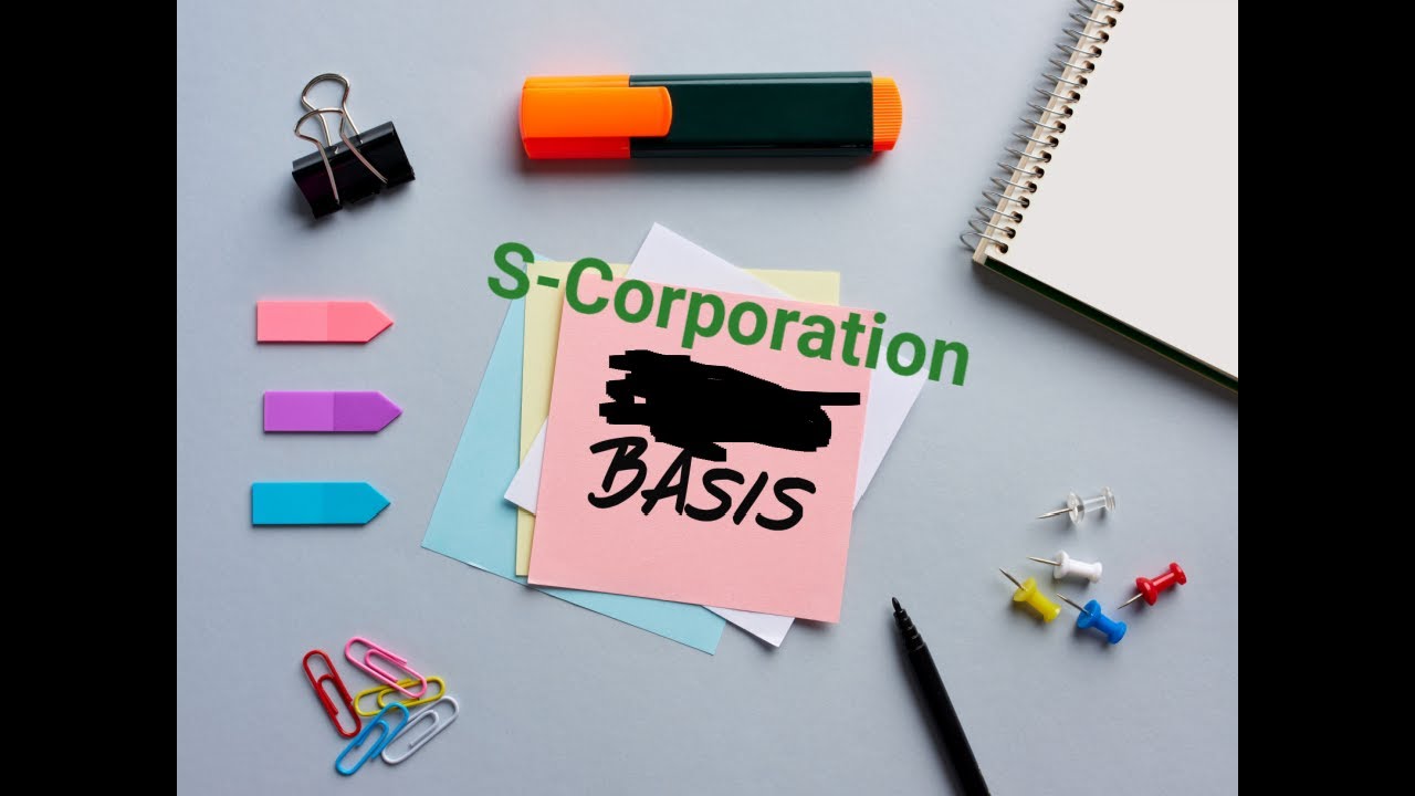 Form 7203 S Corp Tax Basis YouTube