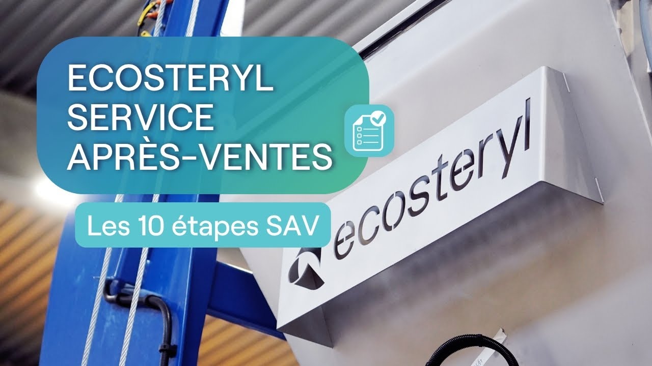 Le service après-ventes d'Ecosteryl: découvrez les étapes pour installer votre machine