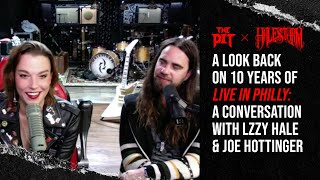 Halestorm's Lzzy Hale & Joe Hottinger on 10 Years of 'Live In Philly' ft. Corey Taylor + more